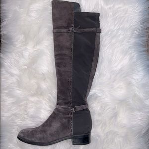 Ivanka Trump knee high suede boots